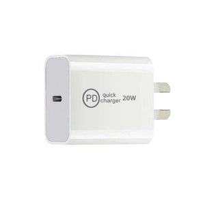 20W PD Quick Charger for iPhone 12 & iPhone 13- iPad & Android Universal Fast Charging