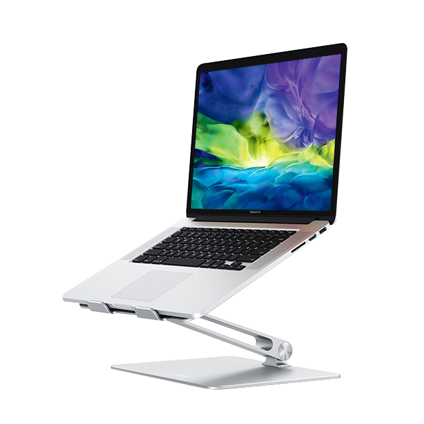 Amper Adjustable Aluminium Laptop Stand - Also Compatible With iPad - Amper HQ