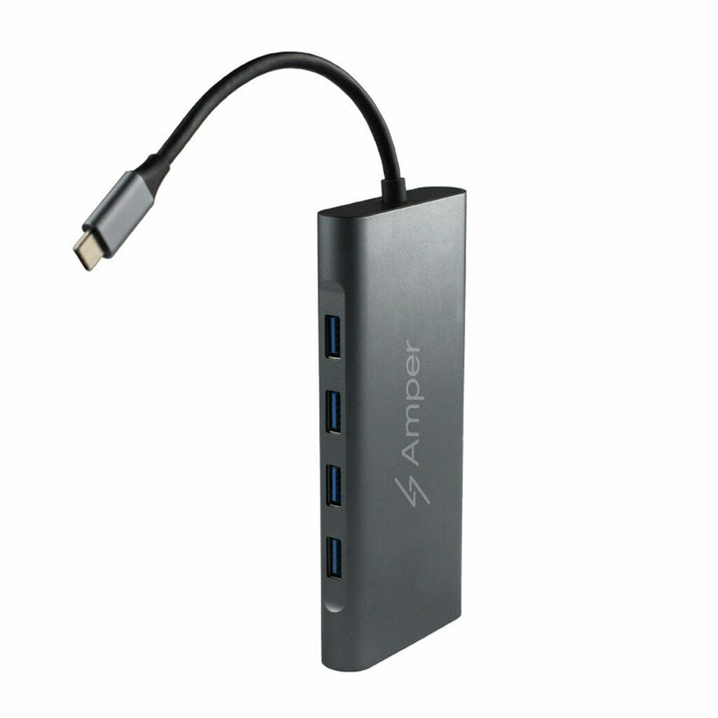 Amper Pro 11-In-1 USB-C Hub With Dual HDMI Ports For Windows - Amper HQ